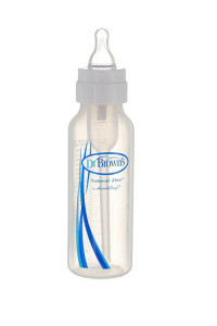 Бутылочка для кормления Dr.Brown's (Доктор Браун) Natural Flow cо стандартным горлышком, пластик, 240 мл 